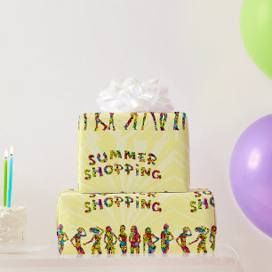 Papier Cadeau Magasin d'été