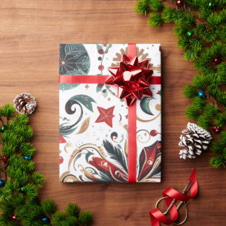 Papier Cadeau Magical Christmas Wrap n15