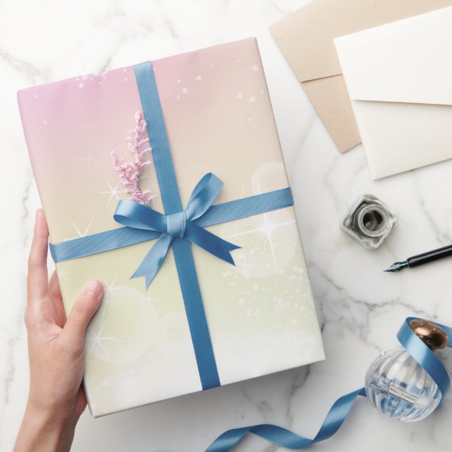 Papier Cadeau Magique Unicorn Rainbow Anniversaire Party (Cadeaux)