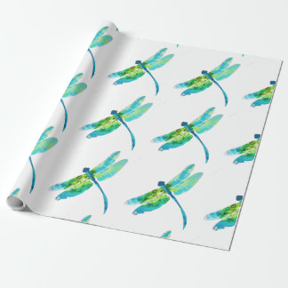 Papier Cadeau Magnifique enveloppe cadeau libellule