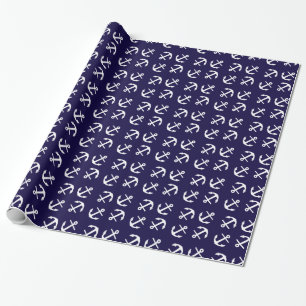 Papier Cadeau Magnifique et unique motif d'ancrage sur le thème