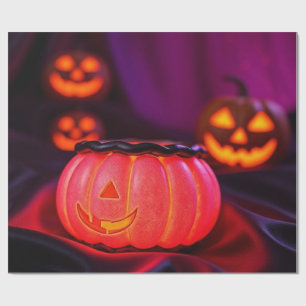 Papier Cadeau Magnifique Halloween Ratled Lumineux Offre Limit