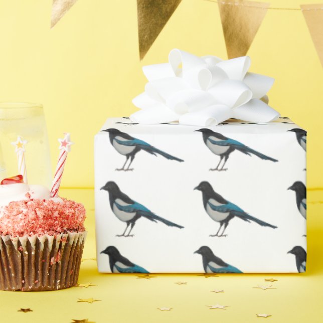Papier Cadeau Magpie (Fête d'anniversaire)