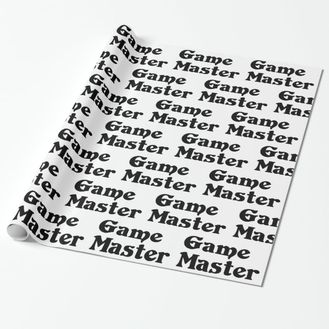 Papier Cadeau Maître de jeu (Déroulé)