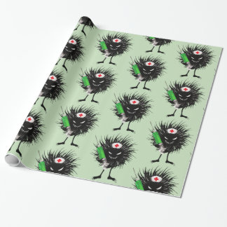 Papier Cadeau Maladie Infirmière mème Humour foncé drôle Médical