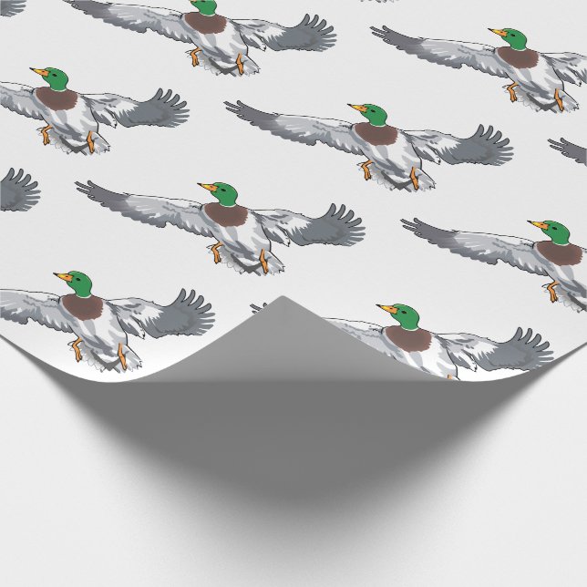 Papier Cadeau Mallard Duck (Coin)