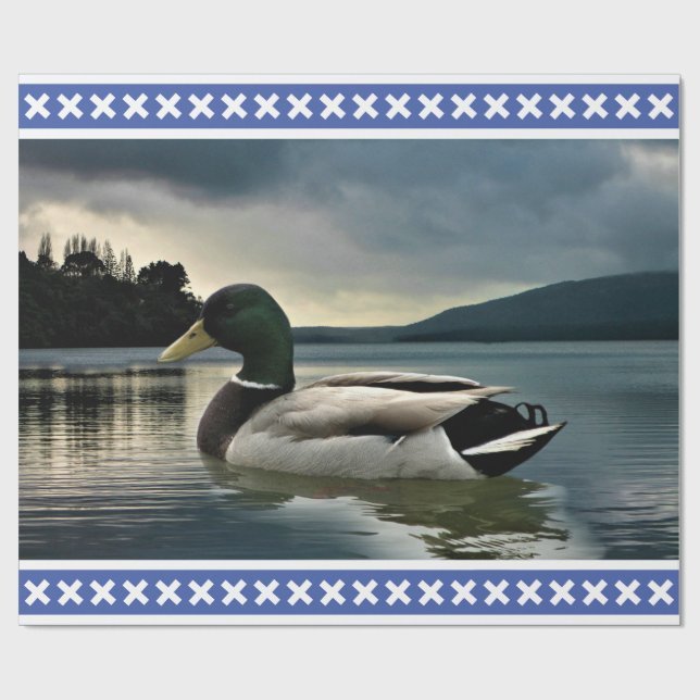 Papier Cadeau Mallard Duck (Plat)