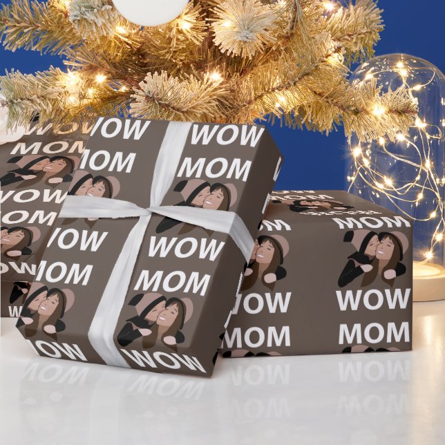 Papier Cadeau Maman et enfant Maman (Vacances)