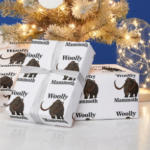 Papier Cadeau Mammouth laineux