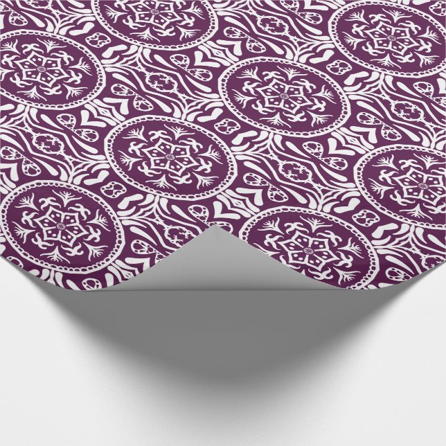 Papier Cadeau Mandala Blackberry (Coin)