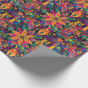 Papier Cadeau Mandalas Diwali