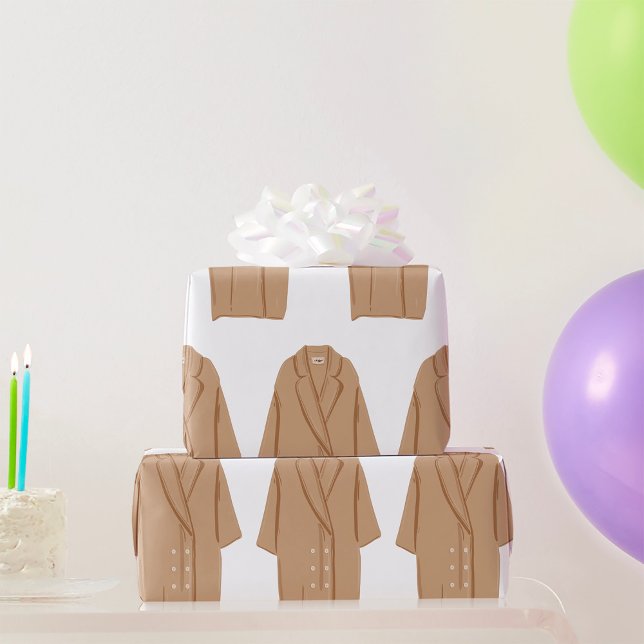 Papier Cadeau Manteau long de printemps (Créateur téléchargé)