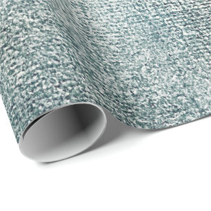 Papier Cadeau Maquillage bleu VIP de brosse de Metall de