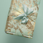 Papier Cadeau Marbre Champaigne Gold Sepia Mint Metal Strots<br><div class="desc">Imaginez envelopper un cadeau dans une toile d'élégance et de célébration. Le Marble Champagne Gold Sepia Mint Metal Strokes Wrapping Paper n'est pas seulement une question de dissimuler des cadeaux ; il s'agit de présenter une pièce d'art, chaque pli et de plier un coup de pinceau de beauté. 🎁 ✨...</div>