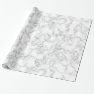 Papier Cadeau Marbre Motif gris blanc marbré Pierre Arrière - 