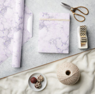 Papier Cadeau Marbre Pierre Naturelle Grise avec Veines Douces V