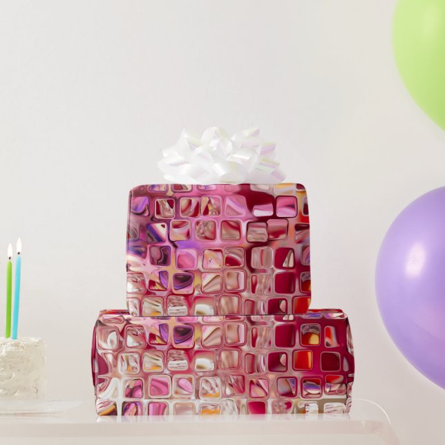 Papier Cadeau Margi Moderne Élégant Papier d'enveloppement Chic (Cadeaux de fête)