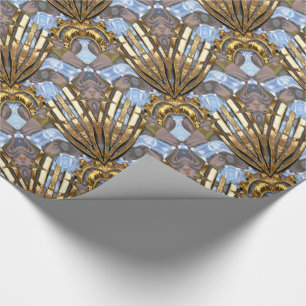 Papier Cadeau Margo Spray moderne élégant Noël