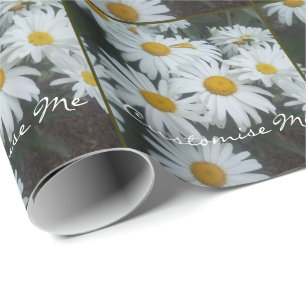 Papier Cadeau Marguerites sauvages