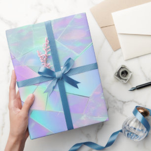Papier Cadeau Mariage Anniversaire Naissance Iridescent