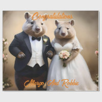 Mariage australien Wombat,