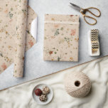 Papier Cadeau Mariage de jardin de fleurs de Boho rustique<br><div class="desc">Réunissez vos invités dans un style rustique moderne avec ce magnifique design boho fleuri jardin enveloppant papier. Le thème parfait pour l'été, l'automne et l'automne, et pour tous les événements spéciaux, y compris les douches nuptiales, les mariages, les baby showers, et plus. Customisez-le facilement avec vos données personnelles sur l'avant...</div>