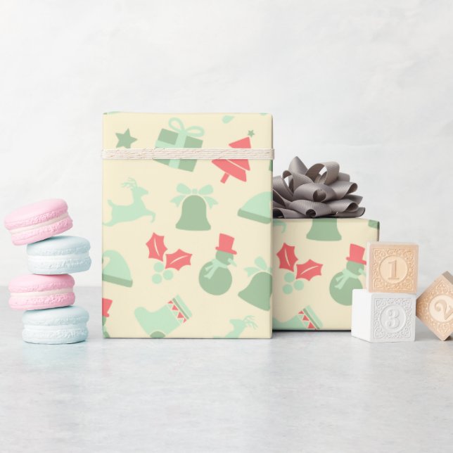 Papier Cadeau Mariage Élégant et Raffiné de Saison (Baby Shower)