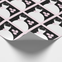 Mariage Gown Pink noir pastel