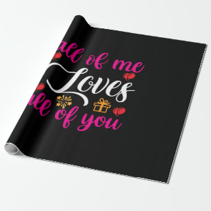 Papier Cadeau Mariage Je Vous Aime Tous