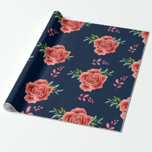 Papier Cadeau Mariage rose