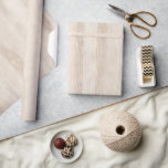 Papier Cadeau Mariage Rustique Faux Crème Blanc Bois<br><div class="desc">Mariage Rustique Faux Crème Blanc Bois</div>