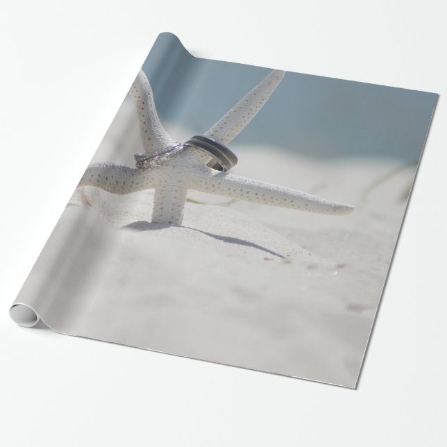 Papier Cadeau Mariage sur la plage (Déroulé)