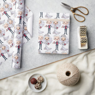 Papier Cadeau Marital ou mariage