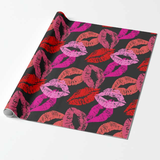 Papier Cadeau Marque Kiss (Déroulé)