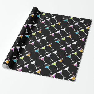 Papier Cadeau Martini Disparaissant