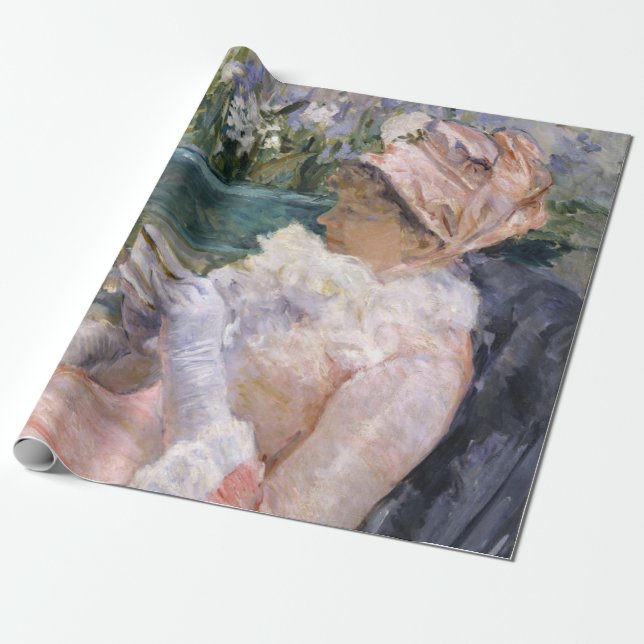 Papier Cadeau Mary Cassatt - La tasse de thé (Déroulé)