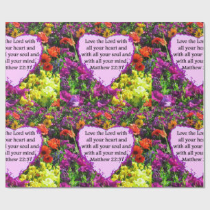 PAPIER CADEAU MATELAS FLORAUX PURPLE 22:37 PHOTO DESIGN