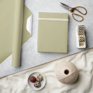 Papier Cadeau Matte Sage