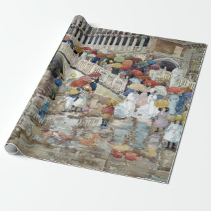 Papier Cadeau Maurice Brésil Prendergast Parapluies