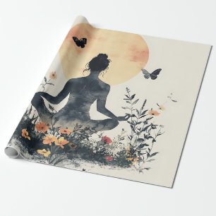 Papier Cadeau Méditation sereine au lever du soleil (8)
