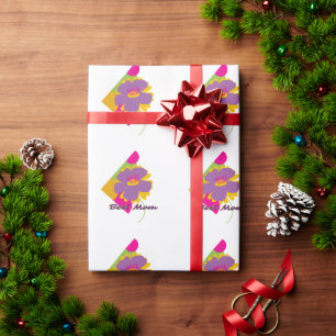 Papier Cadeau Meilleur design coloré tendance pour maman