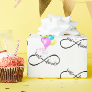 Papier Cadeau Meilleur design d'infinité des amis