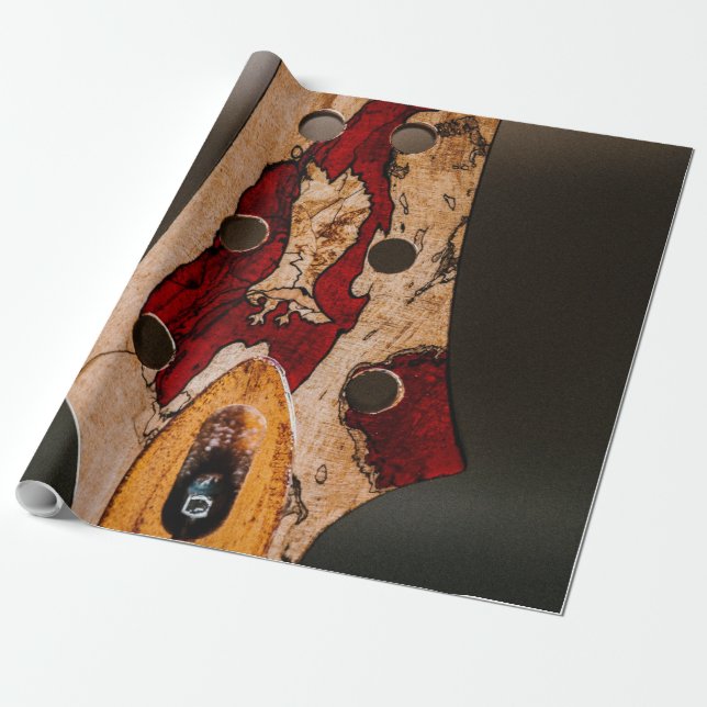 Papier Cadeau Meilleur Guitariste (Déroulé)
