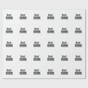 Papier Cadeau MEILLEUR MARI dans un second rôle-