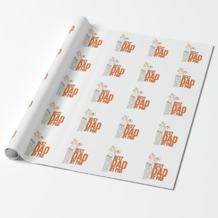 Papier Cadeau Meilleur papa par rapport