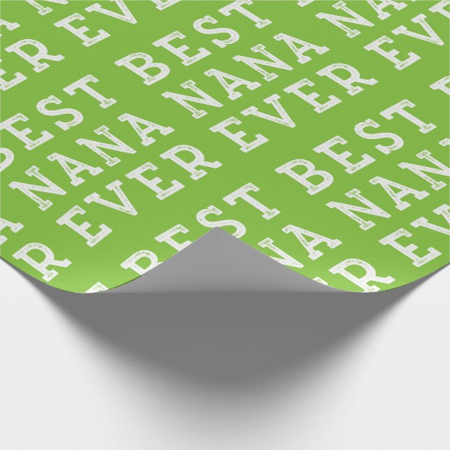 Papier Cadeau Meilleure Nana jamais (Coin)
