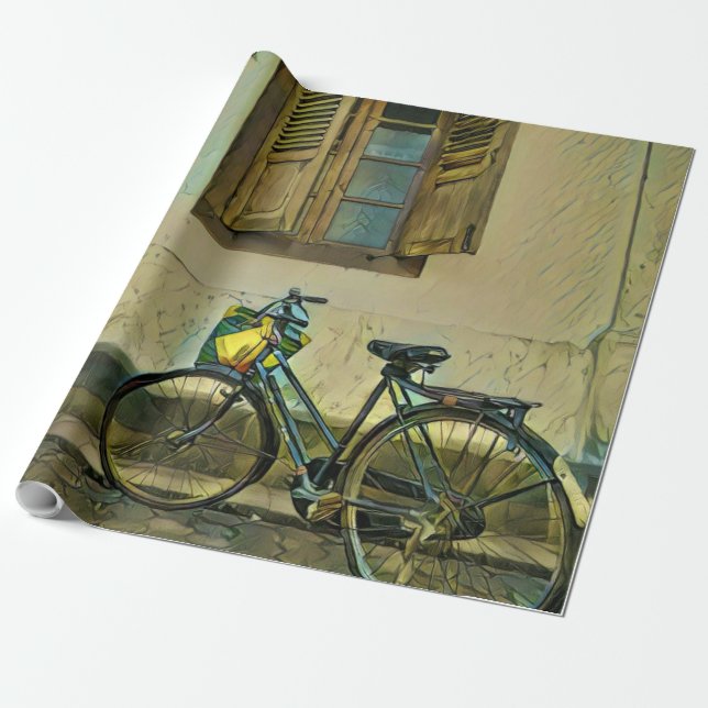 Papier Cadeau Meilleurs cadeaux cyclistes (Déroulé)
