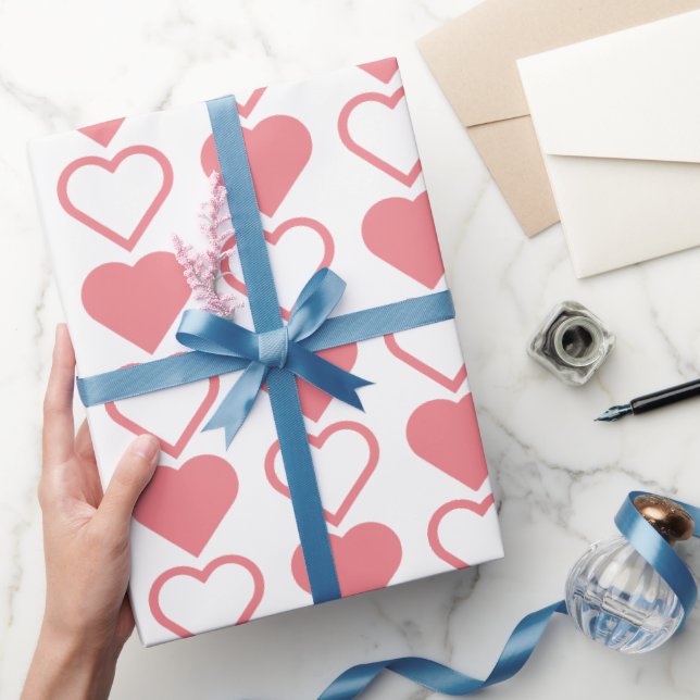 Papier Cadeau Mélange cardiaque (Cadeaux)