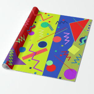 Papier Cadeau Memphis n° 63