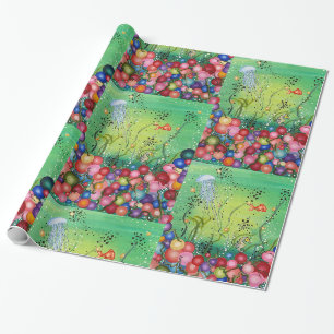 Papier Cadeau Mer de couleur